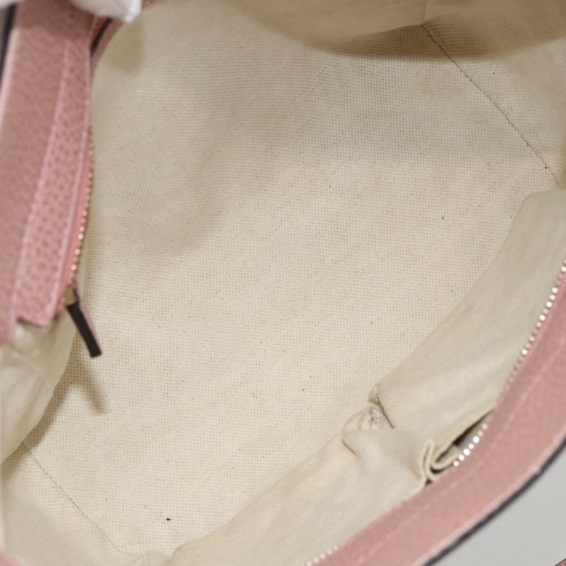 【日本直送】GUCCI Swing Tote PM 手提包 皮革 2way 粉金配色 368827 正品 BSZ083V-16