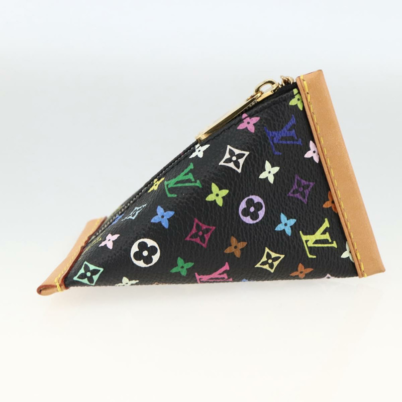 【日本直送】路易威登 Monogram Multicolor Berlingo 零錢包 黑色 M58029 正品 LNZ1005V-2