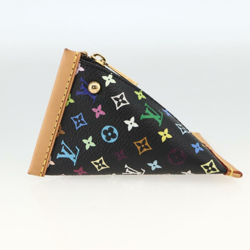 【日本直送】路易威登 Monogram Multicolor Berlingo 零錢包 黑色 M58029 正品 LNZ1005V-3