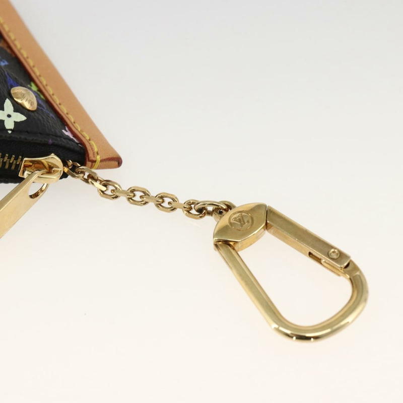 【日本直送】路易威登 Monogram Multicolor Berlingo 零錢包 黑色 M58029 正品 LNZ1005V-5