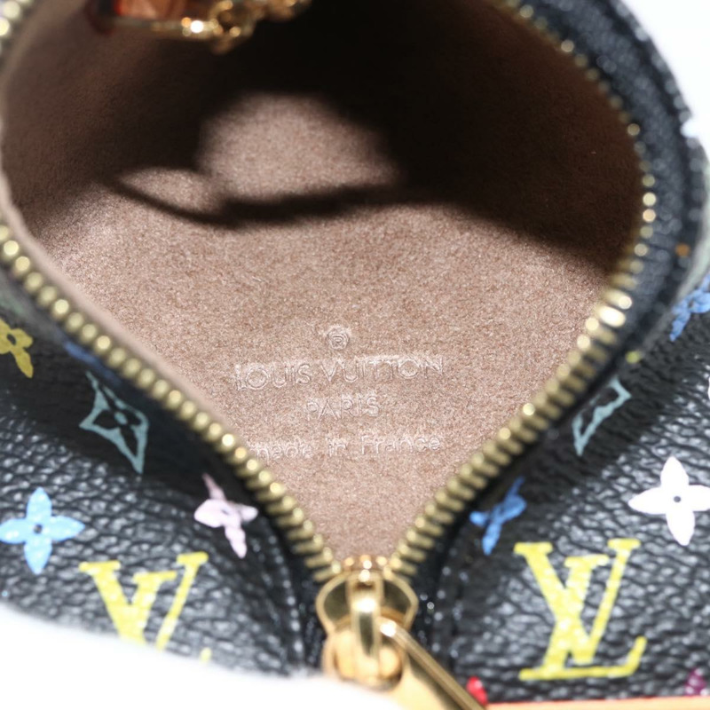 【日本直送】路易威登 Monogram Multicolor Berlingo 零錢包 黑色 M58029 正品 LNZ1005V-9