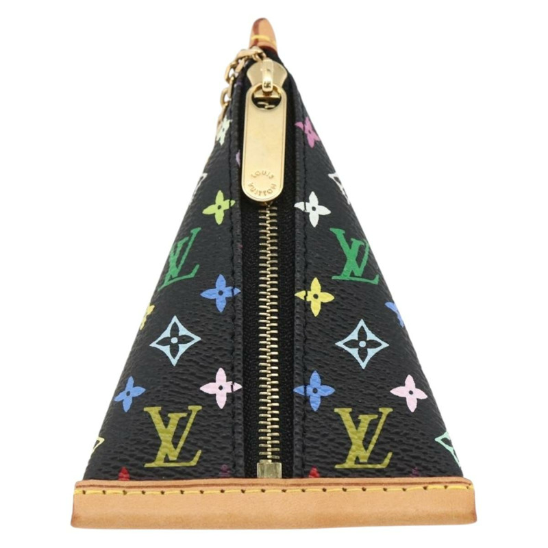 【日本直送】路易威登 Monogram Multicolor Berlingo 零錢包 黑色 M58029 正品 LNZ1005V-12