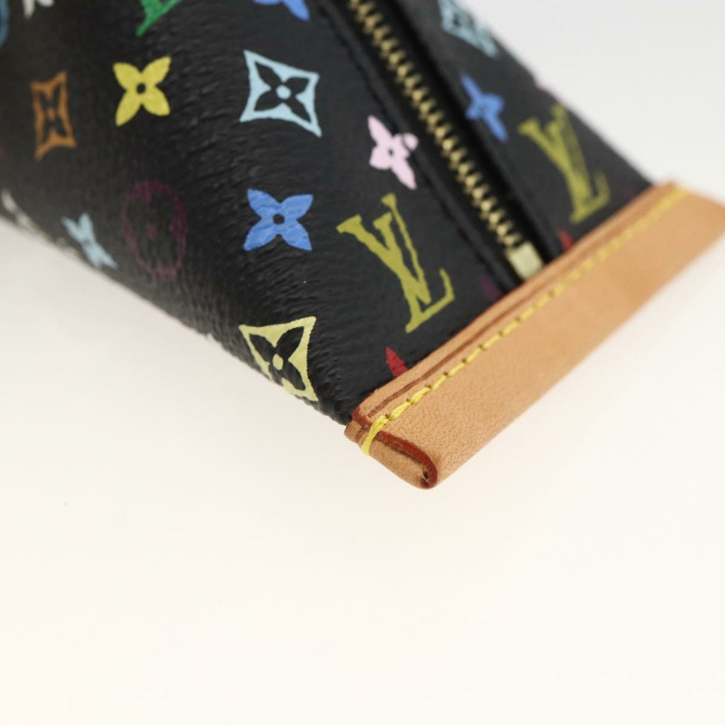 【日本直送】路易威登 Monogram Multicolor Berlingo 零錢包 黑色 M58029 正品 LNZ1005V-13