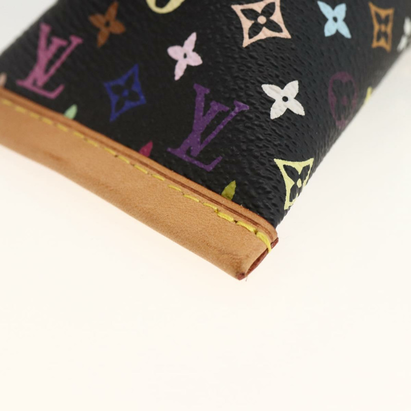 【日本直送】路易威登 Monogram Multicolor Berlingo 零錢包 黑色 M58029 正品 LNZ1005V-14