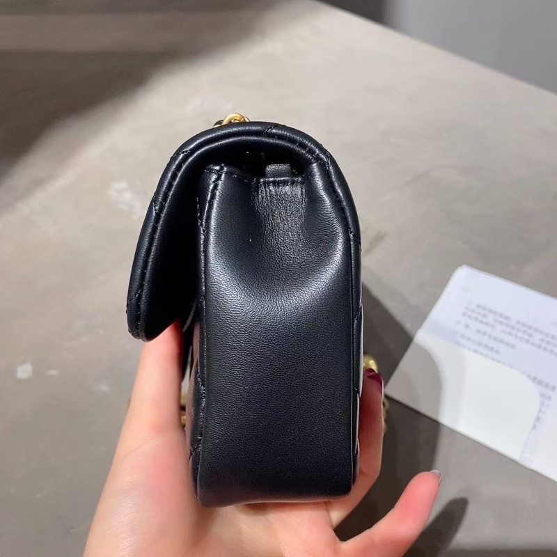 CHANEL香奈兒 CF 大mini 愛心鍊條 晶片款-2