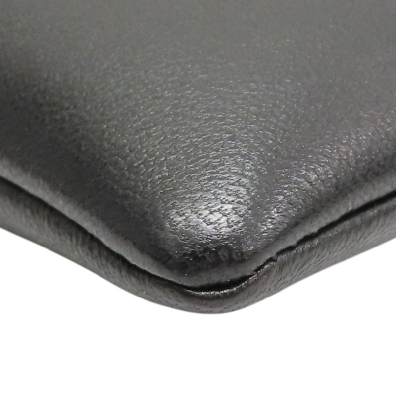 黑色 羊皮 Calyso 收納袋【SAINT LAURENT YSL 聖羅蘭】 778868-7