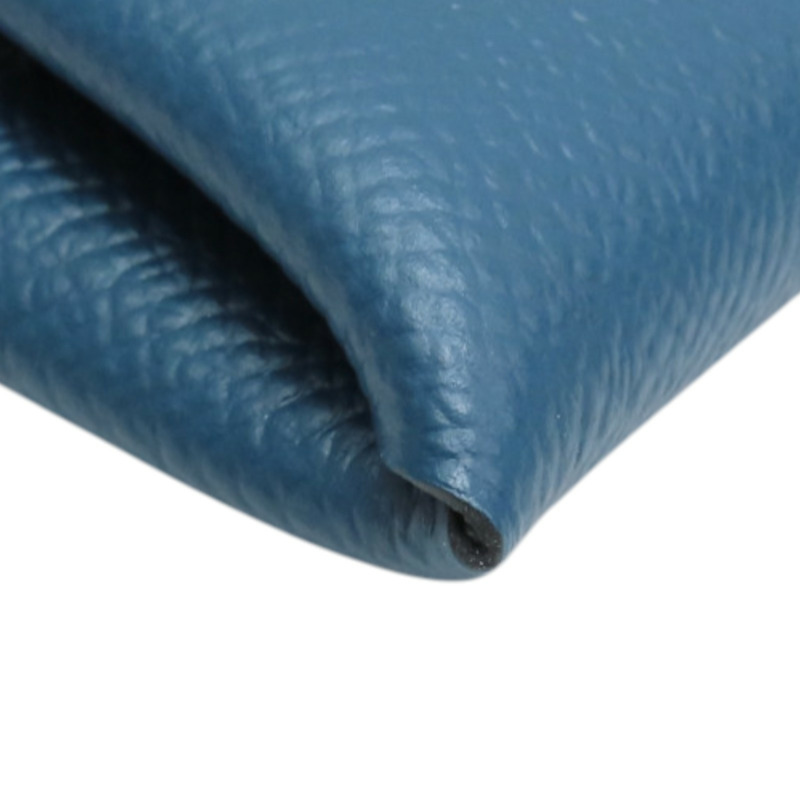 藍色 EPSOM牛皮 Bastia 扣式 零錢包 X刻【HERMES 愛馬仕】-9