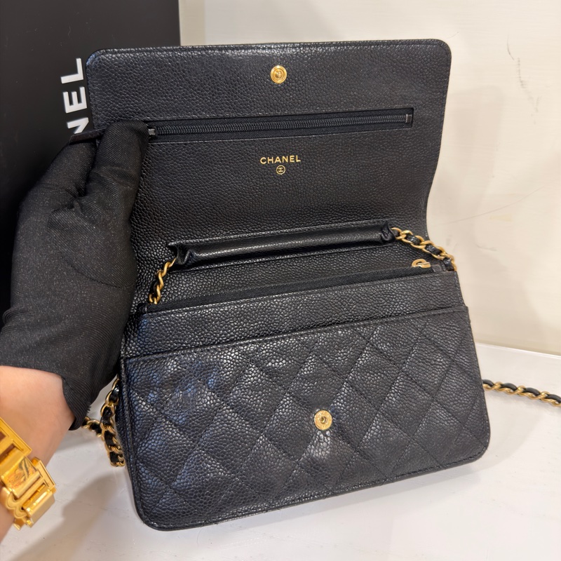 🈶購證 #荔枝皮 #Boy系列 香奈兒黑金Leboy Woc #超甜價-3