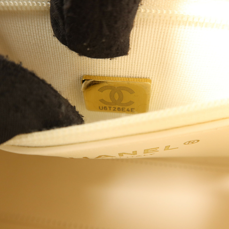 CHANEL 牛皮皮革Kelly Bag金扣鏈帶手挽肩背兩用袋-7