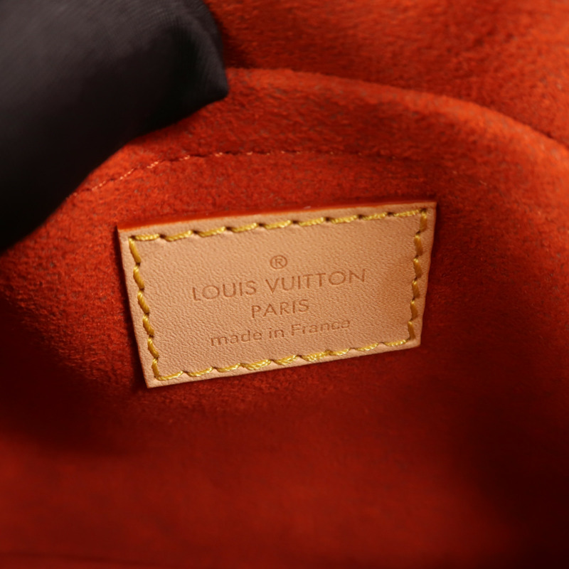 LOUIS VUITTON Monogram Alma Backpack金扣背包-5