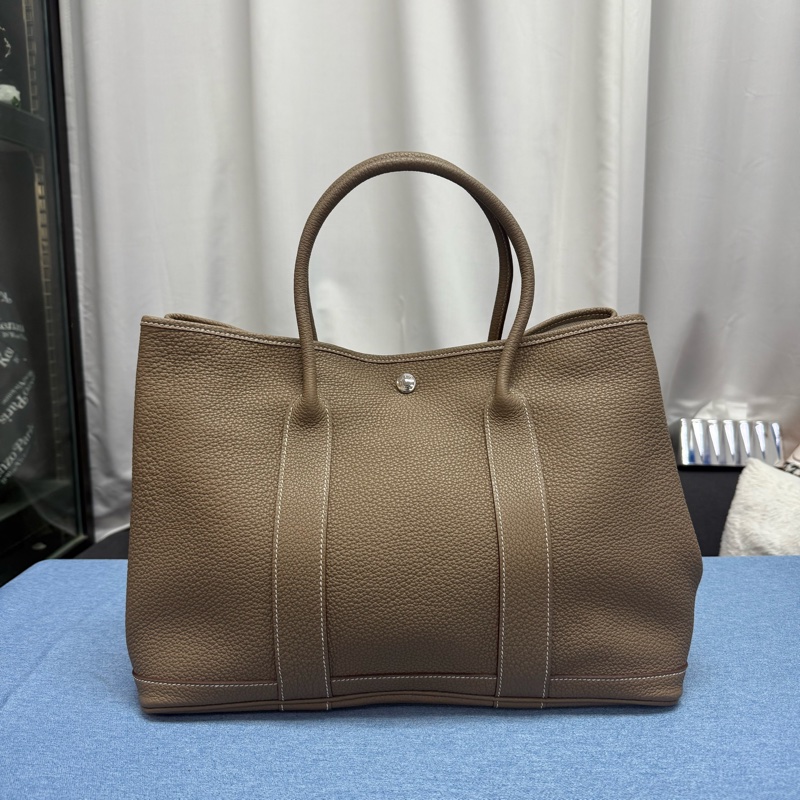 Hermes 愛馬仕 GP36 garden party 大象灰-1