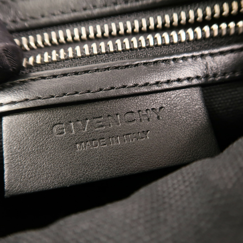 GIVENCHY 牛皮皮革Pandora Small銀扣肩背袋-5