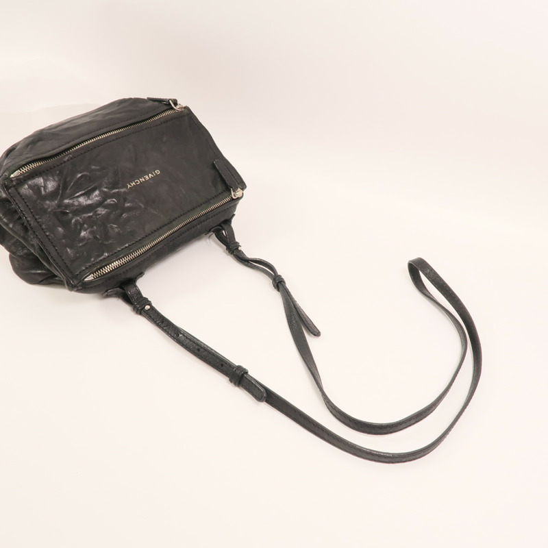 GIVENCHY 牛皮皮革Pandora Small銀扣肩背袋-7