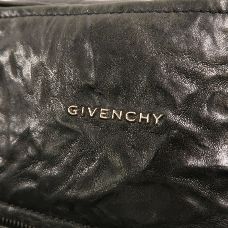 GIVENCHY 牛皮皮革Pandora Small銀扣肩背袋-12