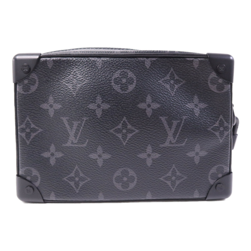 LOUIS VUITTON Monogram Eclipse Mini Soft Trunk肩背袋-1