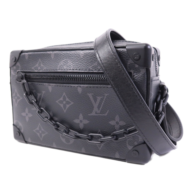 LOUIS VUITTON Monogram Eclipse Mini Soft Trunk肩背袋-2