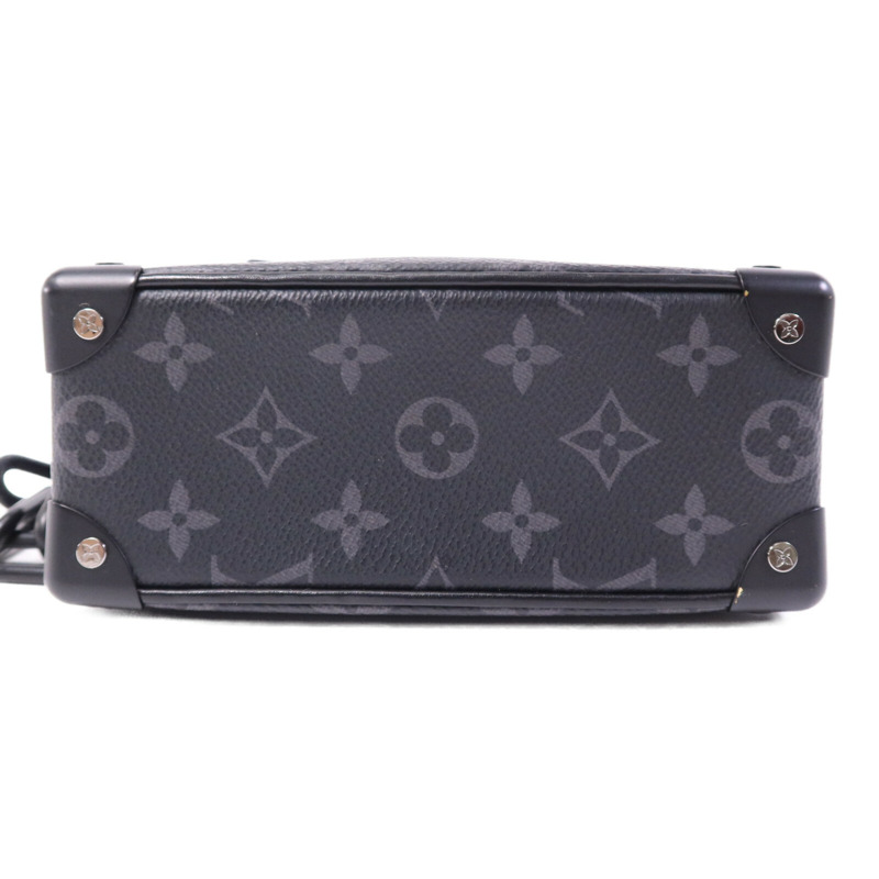 LOUIS VUITTON Monogram Eclipse Mini Soft Trunk肩背袋-3