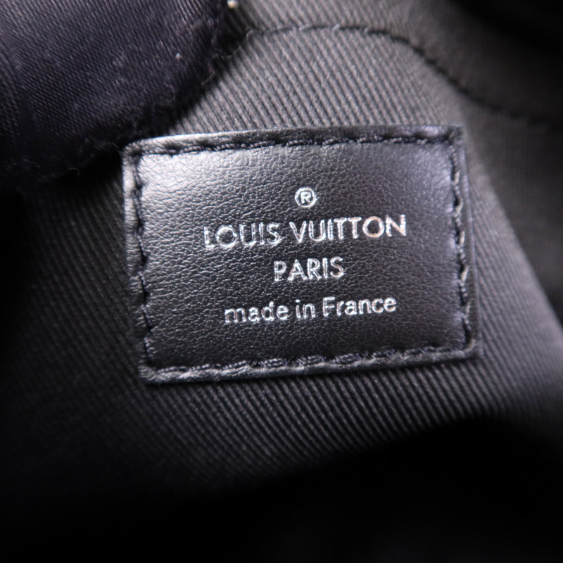 LOUIS VUITTON Monogram Eclipse Mini Soft Trunk肩背袋-5