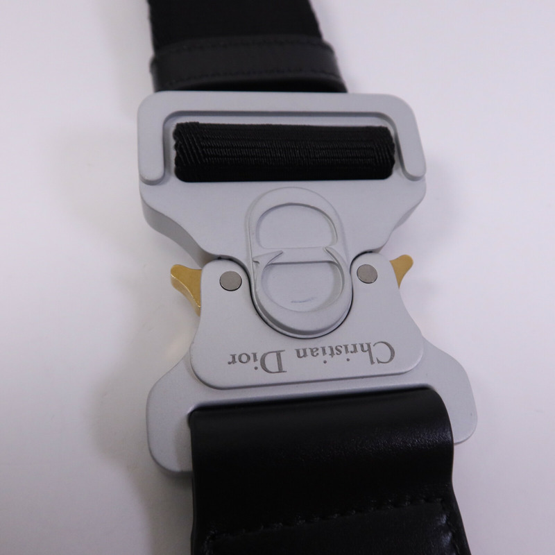 Dior 牛皮皮革Oblique Galaxy Saddle銀扣肩背袋-6