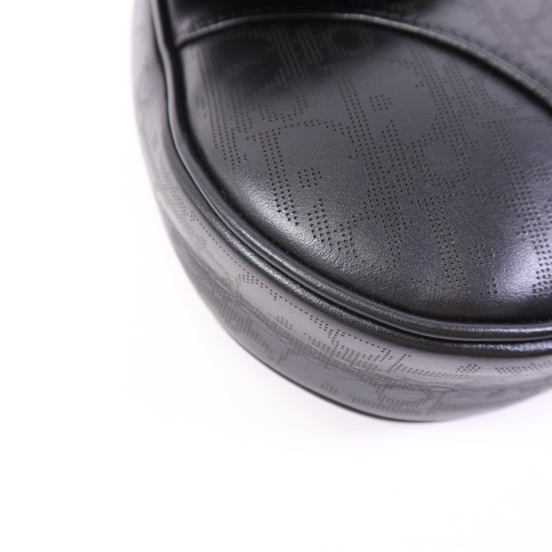 Dior 牛皮皮革Oblique Galaxy Saddle銀扣肩背袋-11