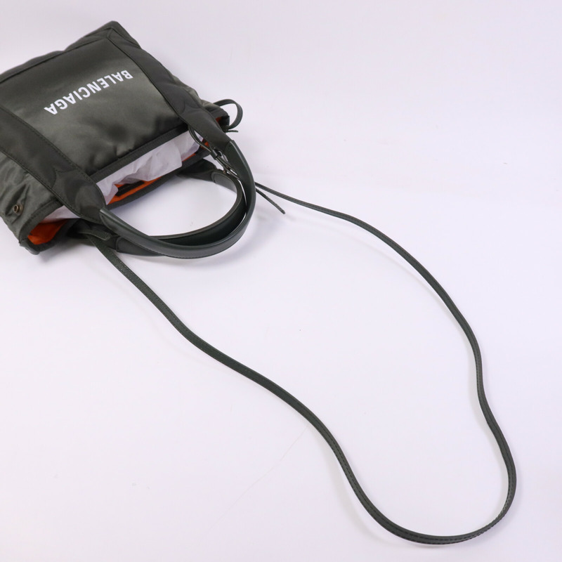 BALENCIAGA 尼龍Cabas Xs金扣手挽肩背兩用袋-8