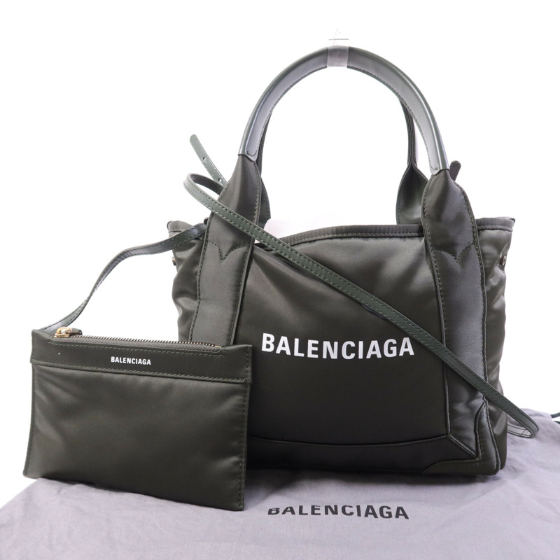 BALENCIAGA 尼龍Cabas Xs金扣手挽肩背兩用袋-9