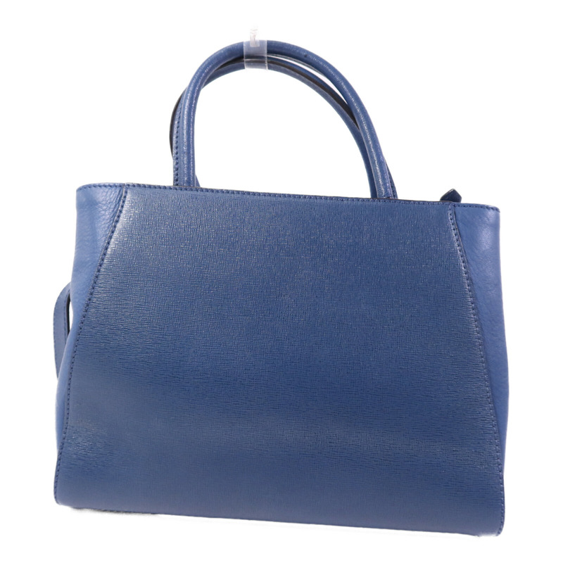 FENDI 牛皮皮革2 Jours銀扣手挽肩背兩用袋-1