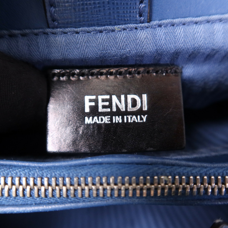 FENDI 牛皮皮革2 Jours銀扣手挽肩背兩用袋-5