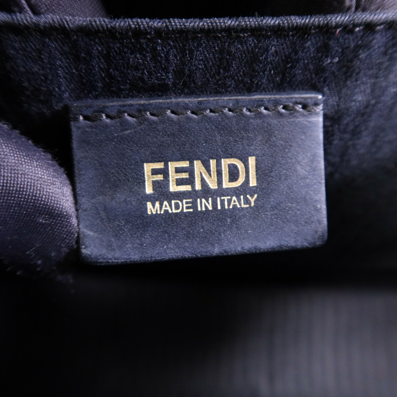 FENDI 牛皮皮革Demi Jour金扣手挽袋-7