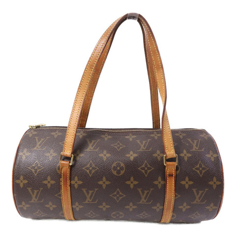 LOUIS VUITTON Monogram Papillon GM金扣手挽袋