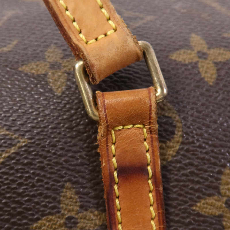 LOUIS VUITTON Monogram Papillon GM金扣手挽袋-14