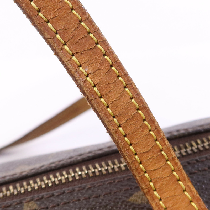 LOUIS VUITTON Monogram Papillon GM金扣手挽袋-20