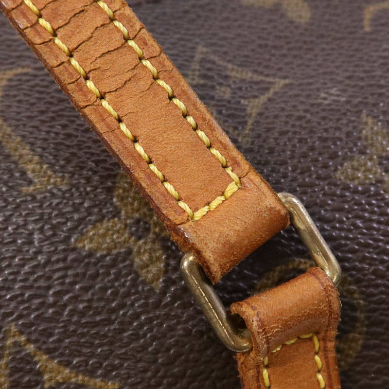 LOUIS VUITTON Monogram Papillon GM金扣手挽袋-21
