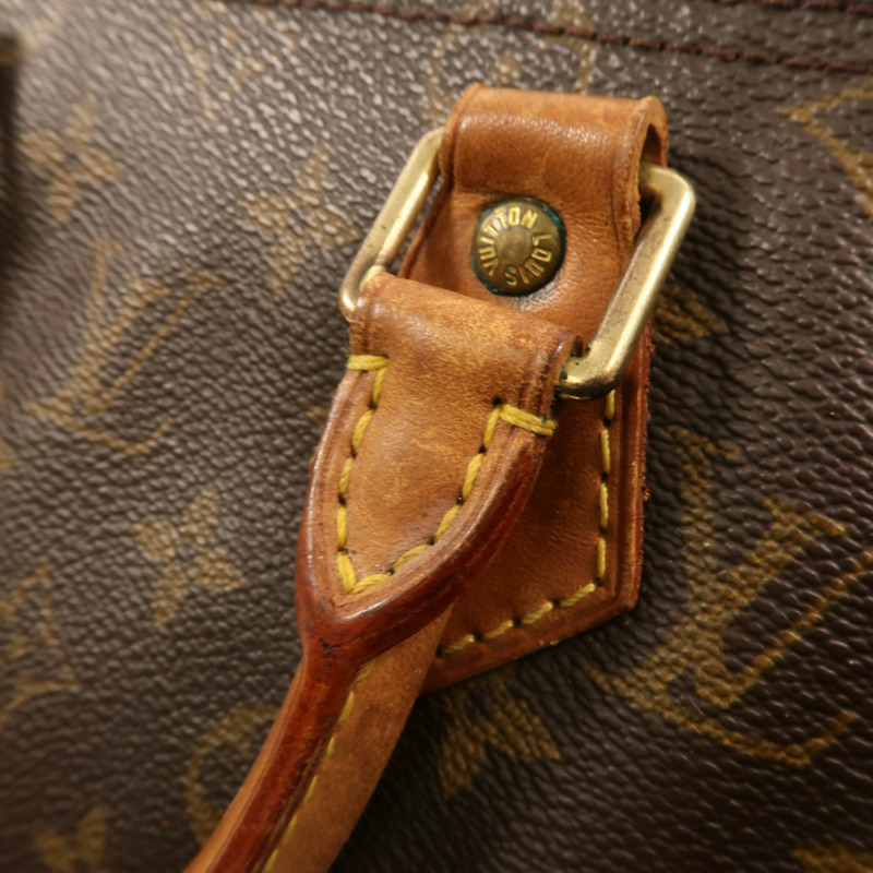 LOUIS VUITTON Monogram Speedy 25金扣手挽袋-14