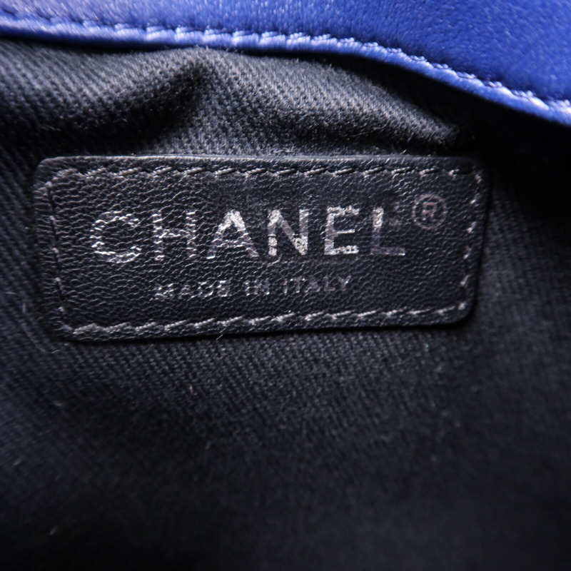 CHANEL 羊皮皮革Chain Shoulder鏈帶肩背袋-5