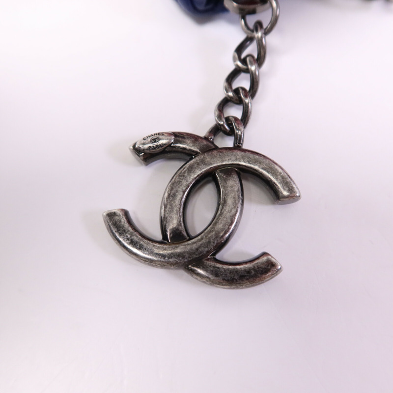 CHANEL 羊皮皮革Chain Shoulder鏈帶肩背袋-7