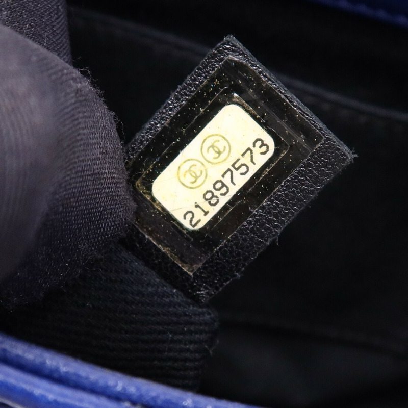 CHANEL 羊皮皮革Chain Shoulder鏈帶肩背袋-8