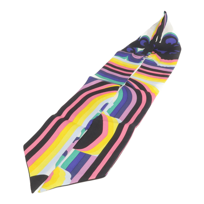 HERMES 絲質Twilly絲巾-2