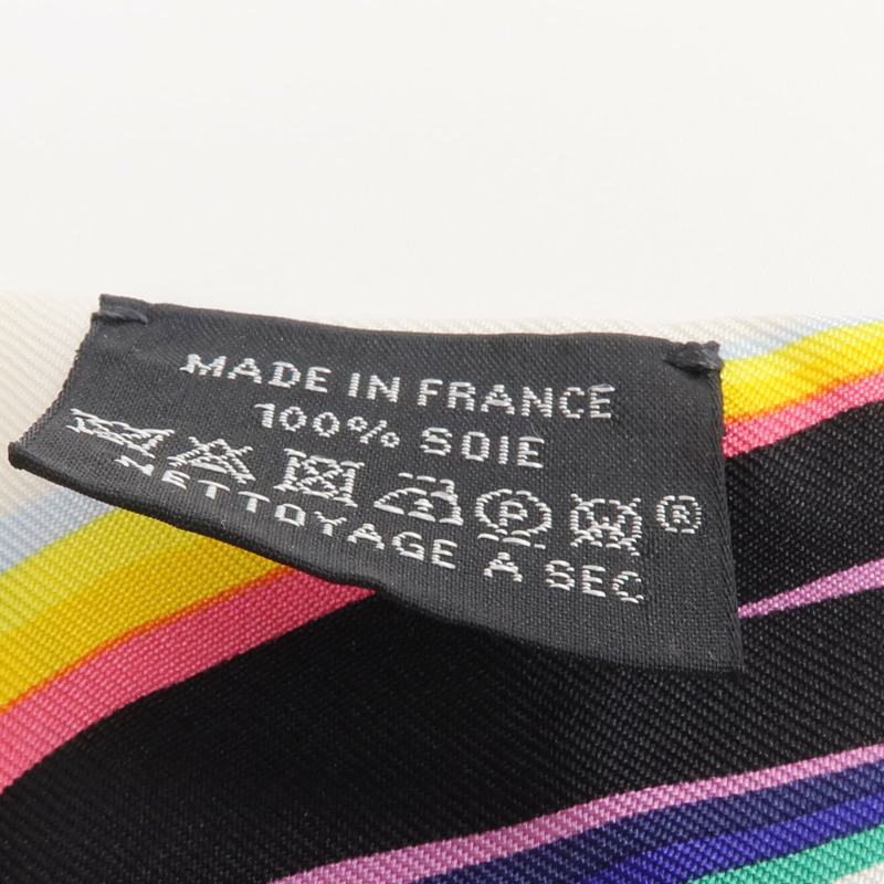 HERMES 絲質Twilly絲巾-6