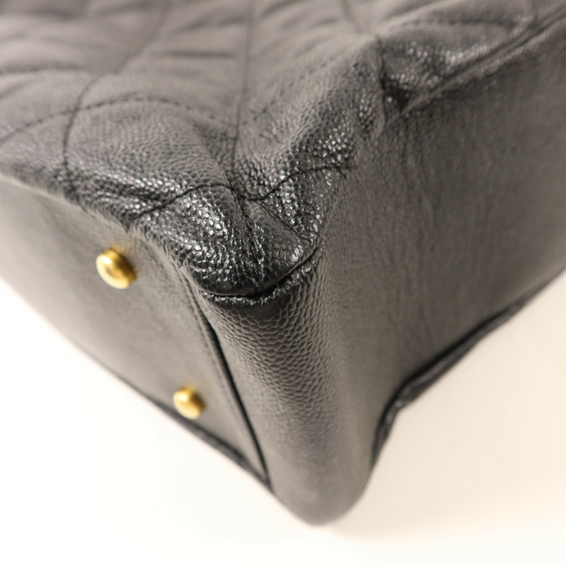 CHANEL 牛皮皮革2 Way Shoulder金扣鏈帶手挽肩背兩用袋-13