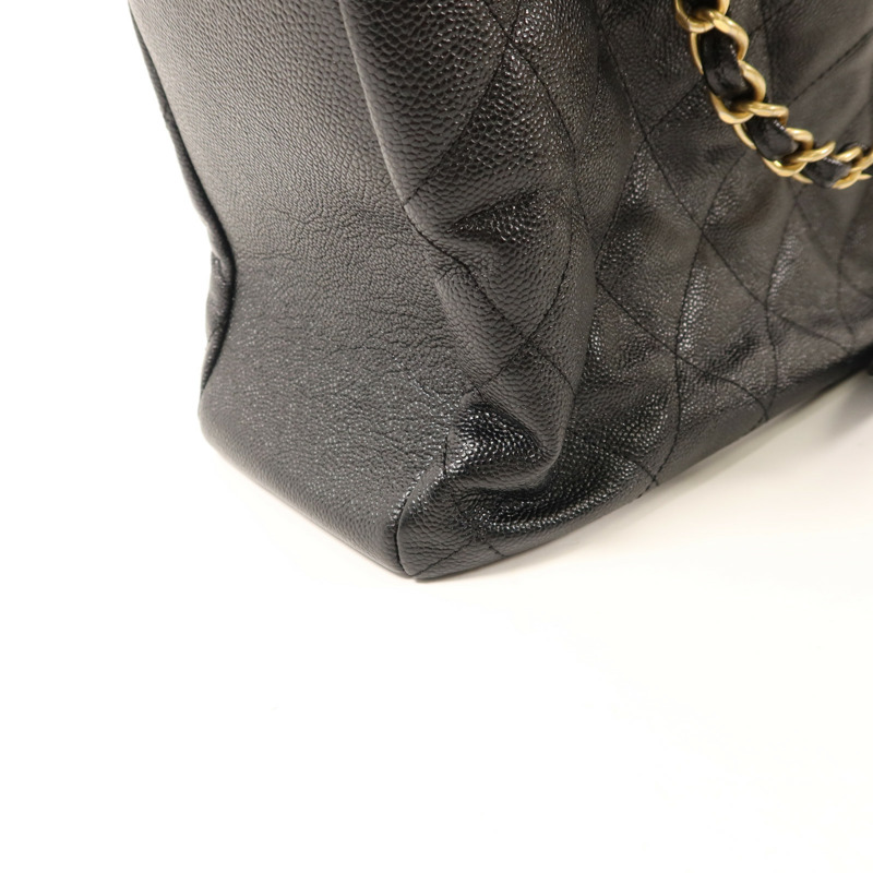 CHANEL 牛皮皮革2 Way Shoulder金扣鏈帶手挽肩背兩用袋-16