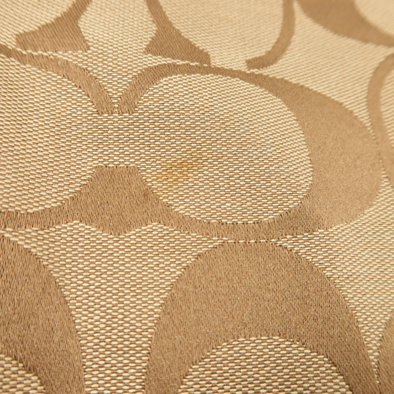 COACH 帆布2 Way Shoulder金扣手挽肩背兩用袋-12