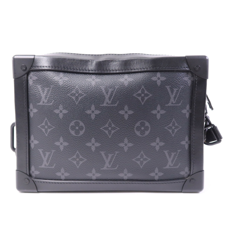 LOUIS VUITTON Monogram Eclipse Soft Trunk肩背袋-1
