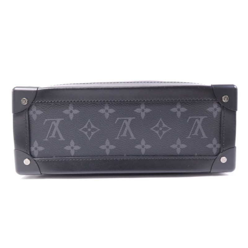 LOUIS VUITTON Monogram Eclipse Soft Trunk肩背袋-3