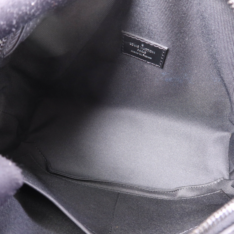 LOUIS VUITTON Monogram Eclipse Soft Trunk肩背袋-4