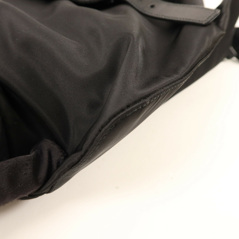 PRADA 尼龍Backpack銀扣背包-14