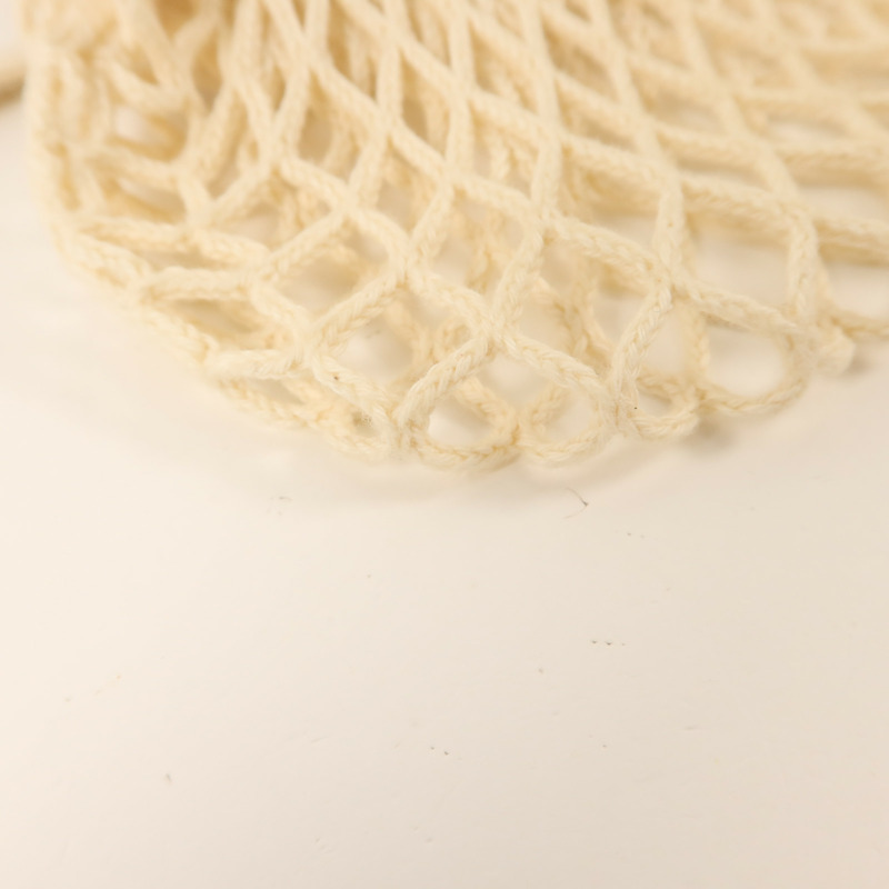 Longchamp 針織布料Le Pliage Filet金扣手挽肩背兩用袋-11