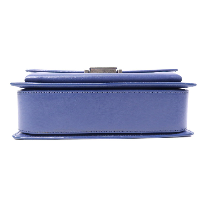 SAINT LAURENT 牛皮皮革Bellechasse銀扣肩背袋-3