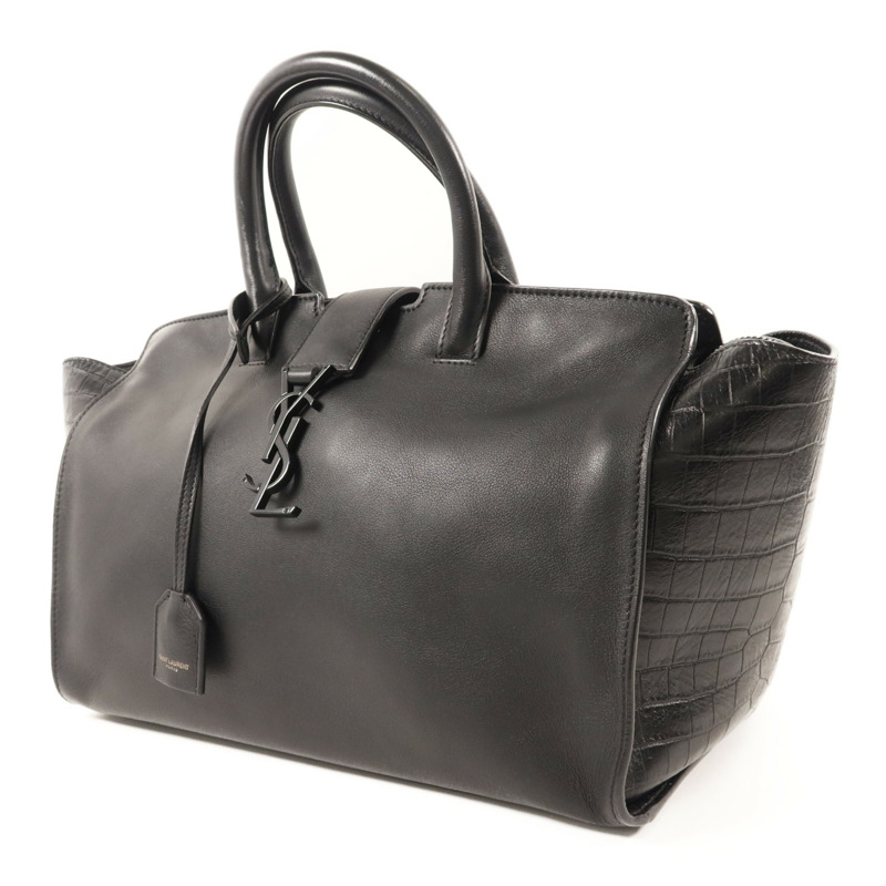 SAINT LAURENT 牛皮皮革Downtown Cabas手挽肩背兩用袋-2