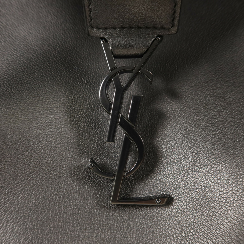 SAINT LAURENT 牛皮皮革Downtown Cabas手挽肩背兩用袋-11